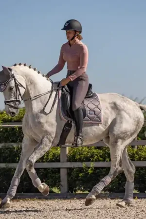 Tapis de selle Dusty pink - Equestrian Stockholm Achat Immédiat