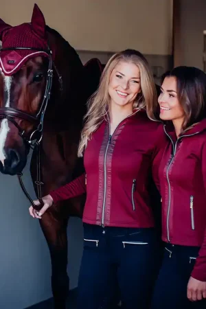 Veste Polaire BORDEAUX - Equestrian Stockholm Populaire