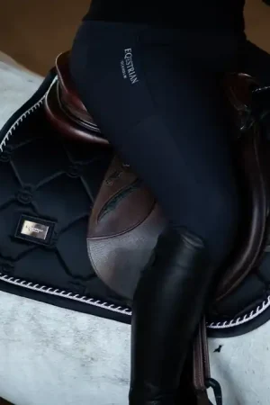 Tapis de selle Black Edition - Equestrian Stockholm Authentique