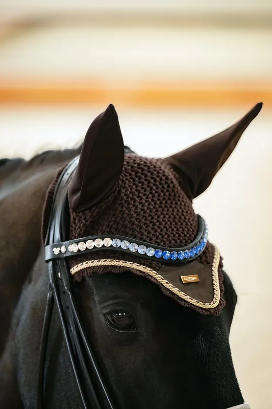 Bonnet anti-mouches Equestrian Stockholm - GOLDEN BROWN Meilleur Prix