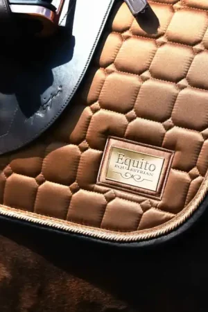 Tapis de selle EQUITO - Hazelnut Prix Bas