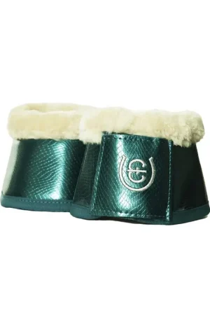 Acheter Direct Cloches avec faux mouton vert - Equestrian Stockholm