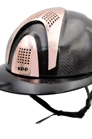 Casque E-LIGHT Shine noir et gold rose - KEP Certifié