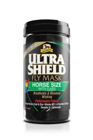 Masque anti-mouches Ultrashield avec oreilles - Absorbine Prix Réduit