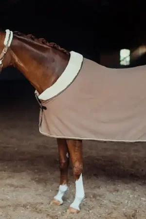 Commander Vite Couverture Polaire Col Mouton Equestrian Stockholm - Champagne