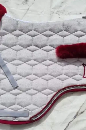 Dernier Modèle Tapis Mattes Eurofit - Velours gris mouton bordeaux