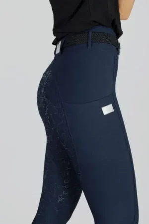 Legging Marine Argent - Equito Expédié Aujourd'hui