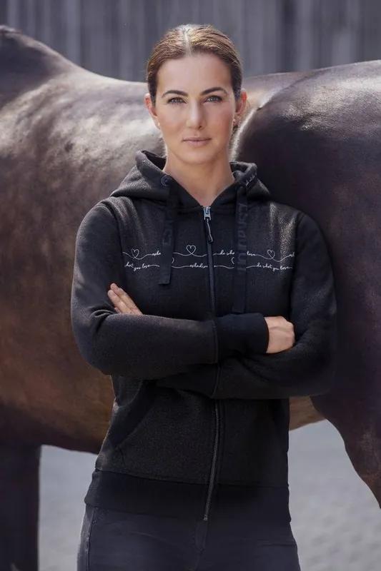 Sweat zippé Zip Hoodie ZAZA Equestrian Fanatics 2020 - Eskadron Meilleur Choix