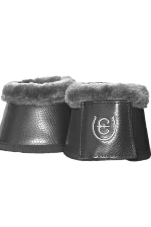 Bon Marché Cloches avec faux mouton Equestrian Stockholm - Silver Cloud