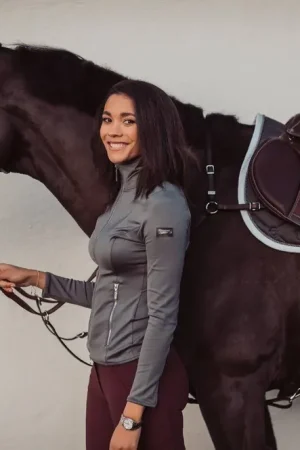 Veste Explore Jacket Silver Cloud - Equestrian Stockholm Super Prix