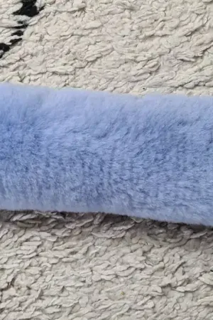 Fourreau de muserolle bleu ciel - MATTES Top Vente