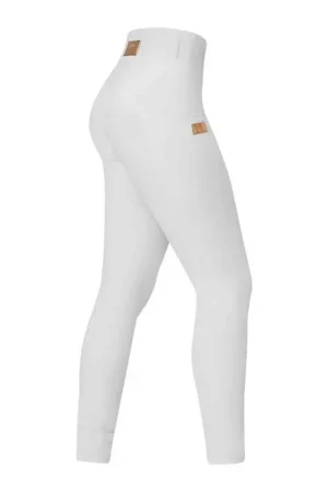 Legging Blanc Rose Gold - Equito Satisfait Ou Remboursé