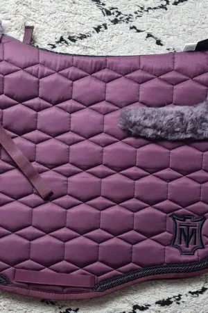 Expédition Rapide Tapis Mattes Eurofit - Prune satiné bord prune