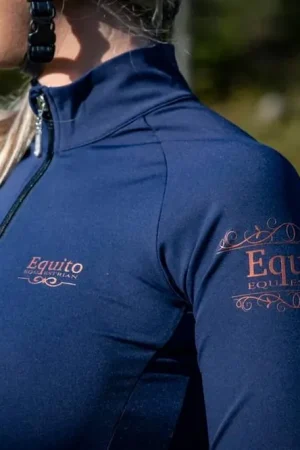 Polo Base Layer Marine Rose Gold - Equito Soldes