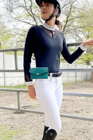 Pochette téléphone Vert d'Eau - Melca Paris Vente Directe