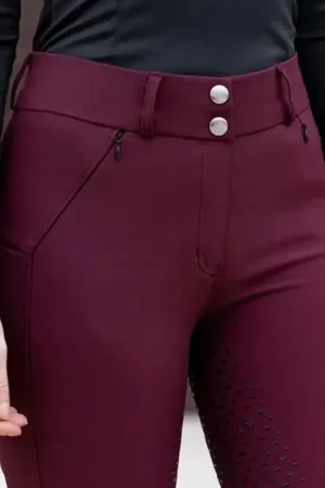 Pantalon Elite Merlot Full Grip - Equestrian Stockholm Prix Promo