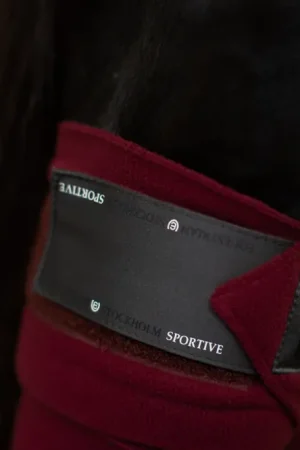 Bandes de polo Sportive Dark Bordeaux - Equestrian Stockholm Meilleur Choix
