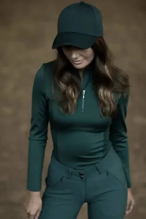 Nouveauté Haut Vision Top Sycamore Green - Equestrian Stockholm