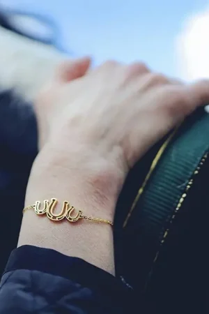 Expédié Aujourd'hui Bracelet fer à cheval - Ponytail & Co