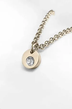 Jusqu'à Épuisement Des Stocks Pendentif avec zirconia - Ponytail & Co