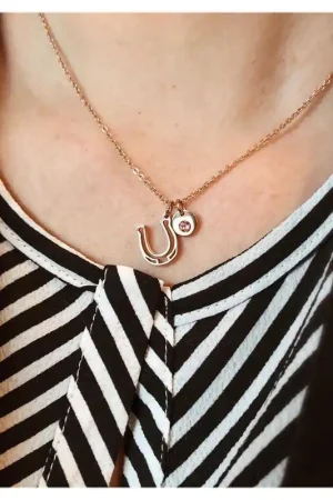 Pendentif fer à cheval - Ponytail & Co Acheter En Ligne