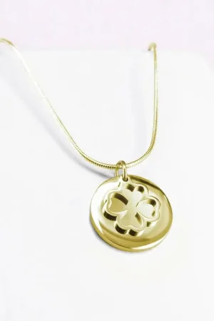 Pendentif breloque trèfle - Ponytail & Co Prix Cassé