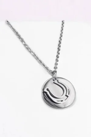 Prix Cassé Pendentif fer à cheval - Ponytail & Co