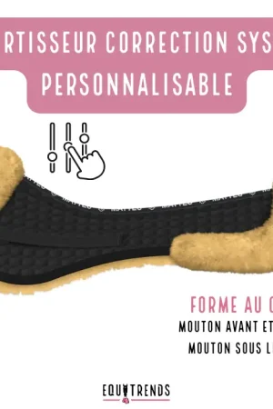 Meilleure Vente Amortisseur CORRECTION SYSTEM mouton integral PERSONNALISABLE - Mattes