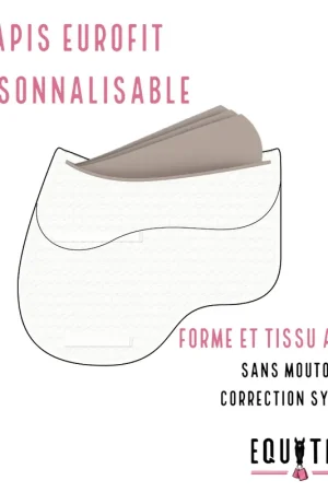 [PERSONNALISABLE] Tapis Eurofit Sans mouton Correction-System®- Mattes Prix Réduit