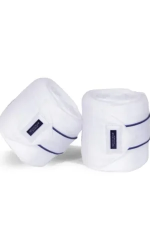 Achat Immédiat Bande de polo White Blue Meadow - Equestrian Stockholm