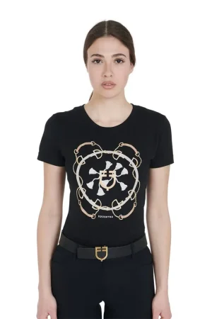T-shirt slim fit mors - EQUESTRO Livraison Express