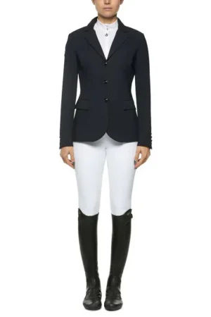 Veste de compétition Grand Prix BLEU MARINE - CAVALLERIA TOSCANA Dernier Modèle