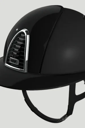 Casque CROMO 2.0 Textile/Polish Cadre Argent POLO - KEP Expédition Rapide
