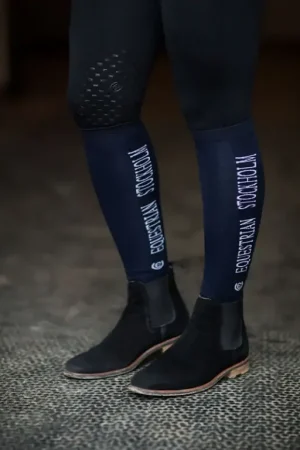 Vente Flash Chaussettes Bamboo Blend Midnight Blue - Equestrian Stockholm