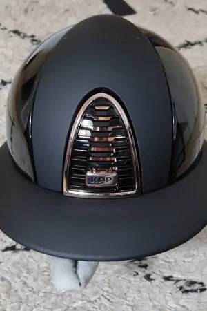 Expédié Aujourd'hui Casque CROMO 2.0 Polish Noir Rose Gold visière POLO - KEP