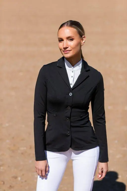 Veste de concours Select Black Edition - Equestrian Stockholm Offre Du Jour