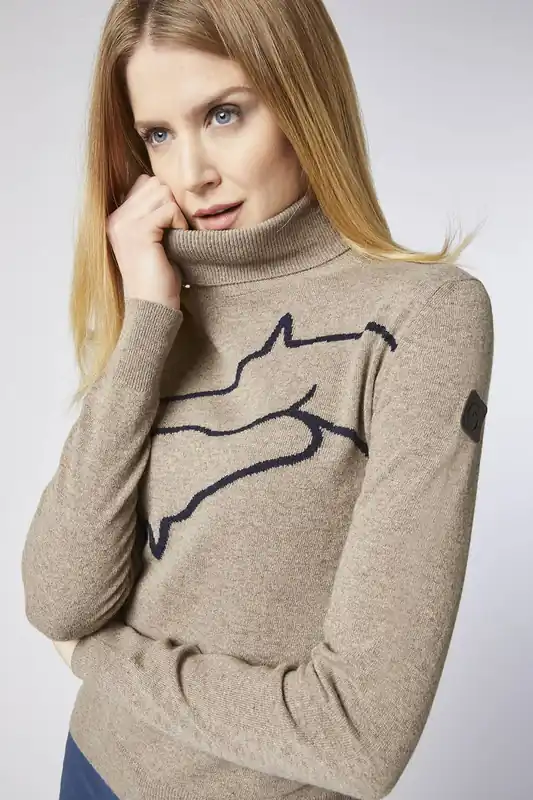 Pull col roulé OYACE knitwear- VESTRUM Offre Du Jour