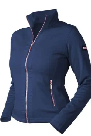 Promotion Veste polaire Fleece Jacket Lagoon Blush - EQUESTRIAN STOCKHOLM