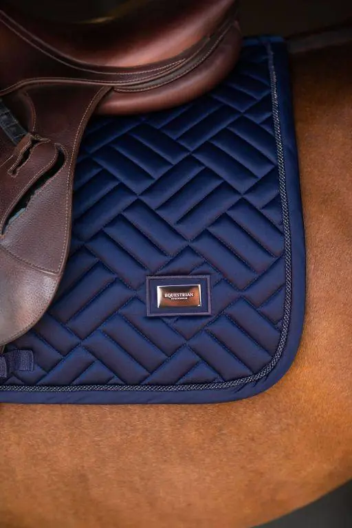 Tapis de selle Modern Lagoon Blush - Equestrian Stockholm Nouvel Arrivage