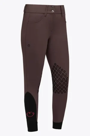 Pantalon d'équitation Knee Grip Dark Chocolate - CAVALLERIA TOSCANA Prix Cassé