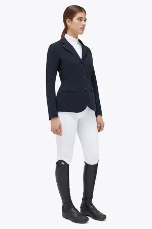 Veste de concours Grand Prix Bleu Marine zip - Cavalleria Toscana Prix Promo