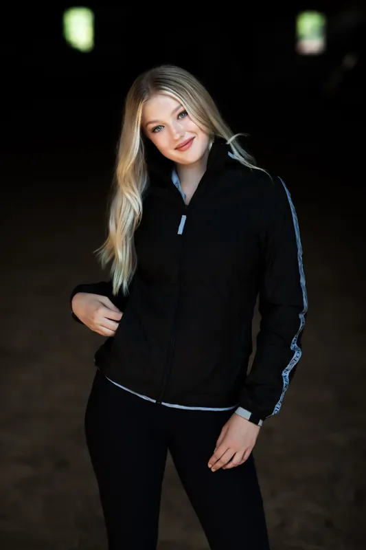 Populaire Veste Reflective Luminous Black - Equestrian Stockholm