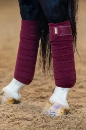 Pas Cher Bandes de polo New Maroon - Equestrian Stockholm