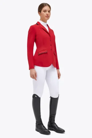 Meilleur Prix Veste de concours brodée Rouge - CAVALLERIA TOSCANA