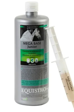 Prix Bas Complément en gel Minéraux et Vitamines Mega Base Junior - Equistro