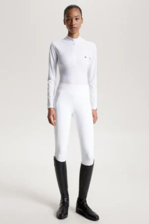 Polo de concours manches longues Chelsea Cooling - Tommy Hilfiger Dernier Modèle