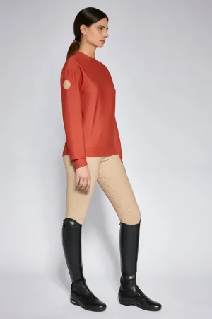 Meilleur Prix Sweat Diagonal Wave col rond - CAVALLERIA TOSCANA