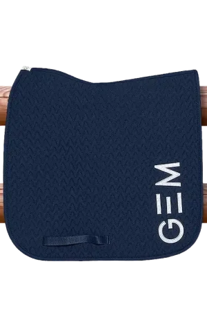 Tapis de selle DRESSAGE TEN Marine - GEM Jusqu'à Épuisement Des Stocks