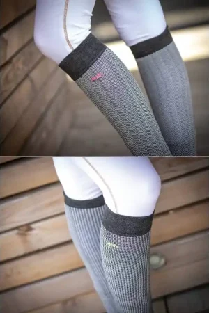 Chaussettes Grafik noir et blanche - PENELOPE COLECTION Haute Qualité