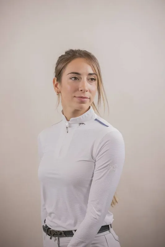 Seulement Aujourd'hui Polo de concours Séville mesh manches longues - PENELOPE COLLECTION